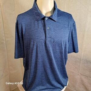 32⁰ Decrees Cool Blue Short Sleeve Polo Shirt Men's Size XL